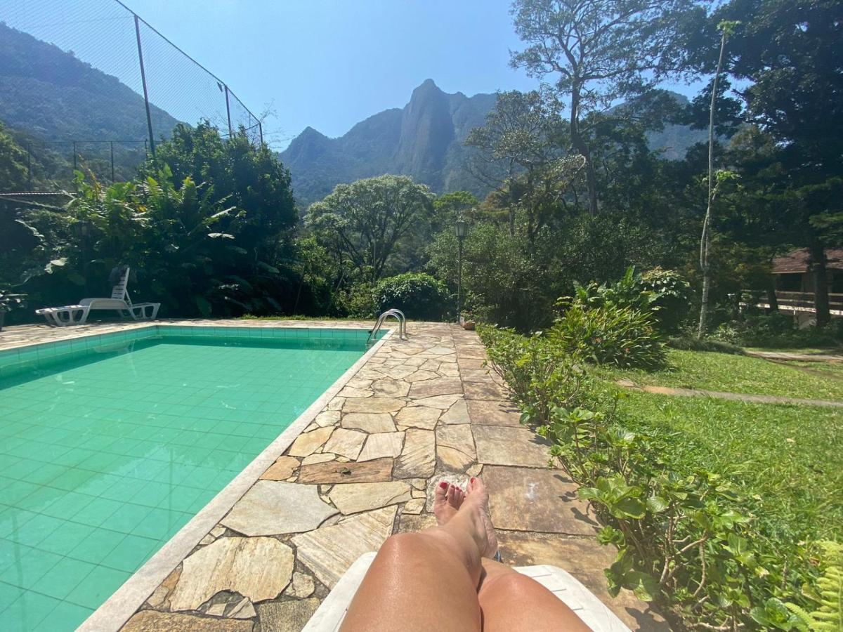 Sitio Com Piscina E Churrasqueira Guapimirim Kültér fotó