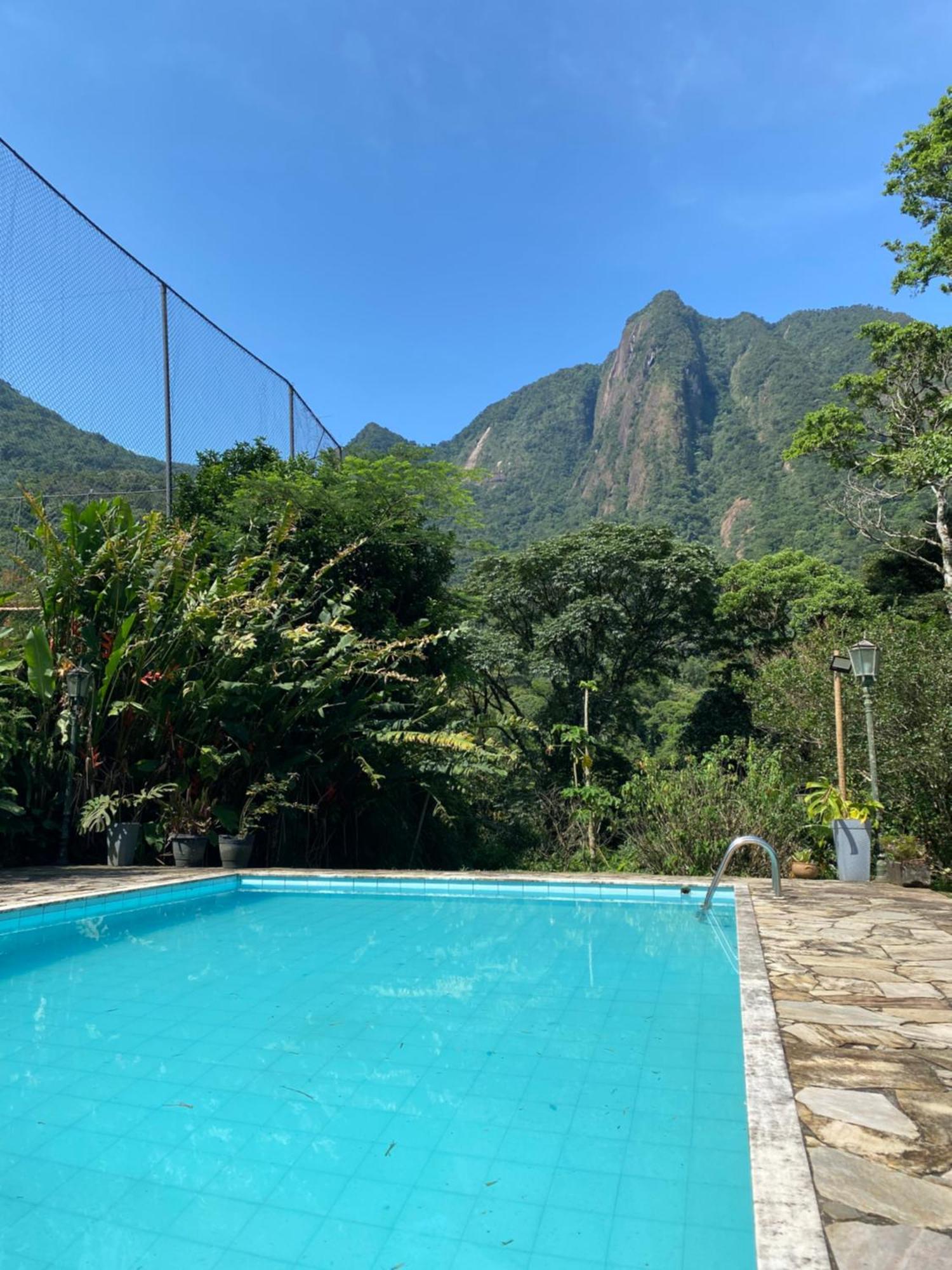 Sitio Com Piscina E Churrasqueira Guapimirim Kültér fotó